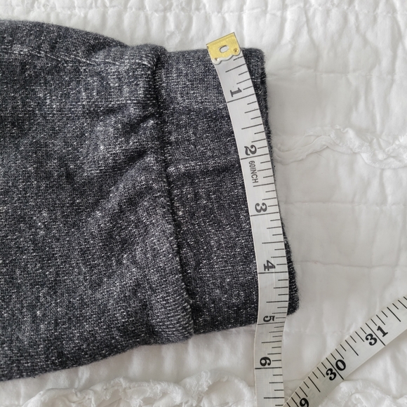 Adidas Terry Training Joggers Lightweight M Gray EUC Comfort Waistband - Picture 8 of 8